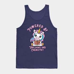 Powered by Unicorns and Chemistry Tank Top